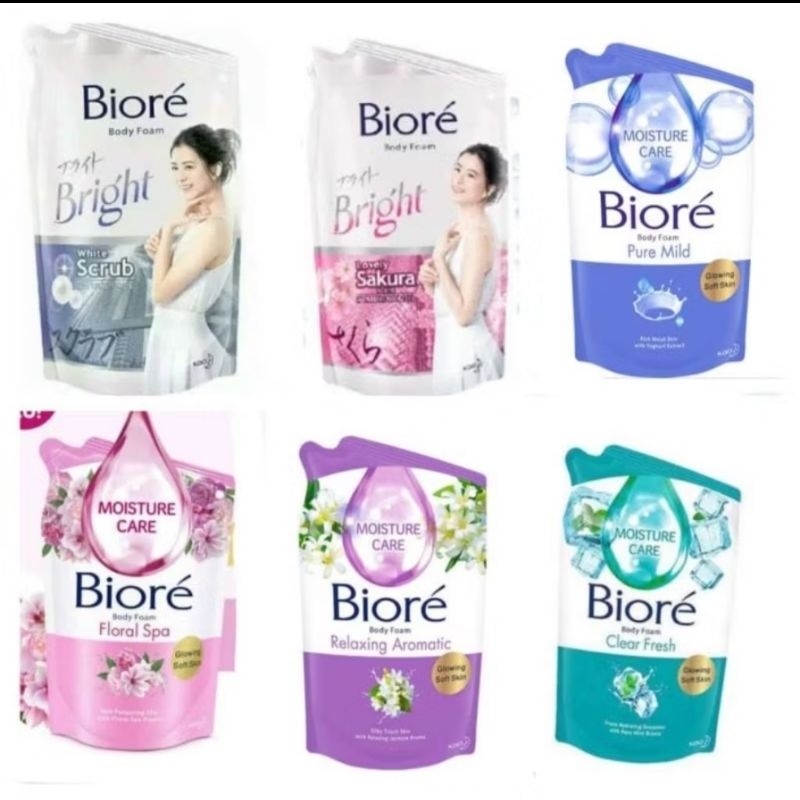 Sabun Cair Mandi Biore 400ML | sabun Mandi Cair wangi | Biore