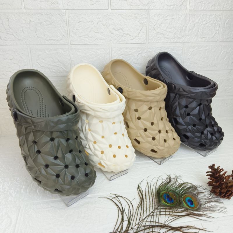 Sandal Baim Pria Baeclog/Sandal Geometris Durian Unisex Size 38-43 Hema 9236M