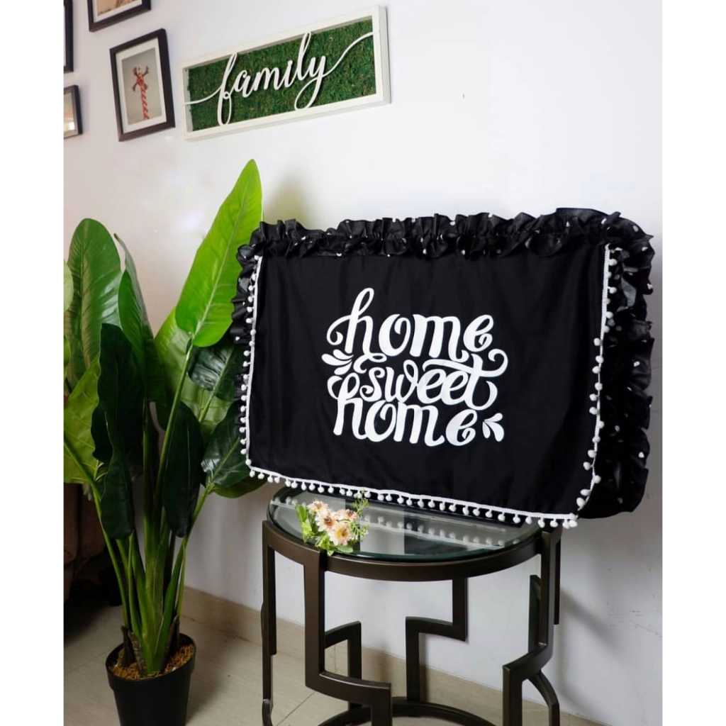 Shafiyyah.Sarban Bando TV Shabby Chic Quotes 24-32 inch LED / LCD / MONITOR Aneka Warna