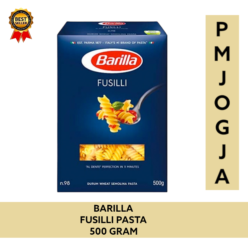 

Barilla Fusilli Pasta 500 gr | makaroni pasta spiral 500 gram