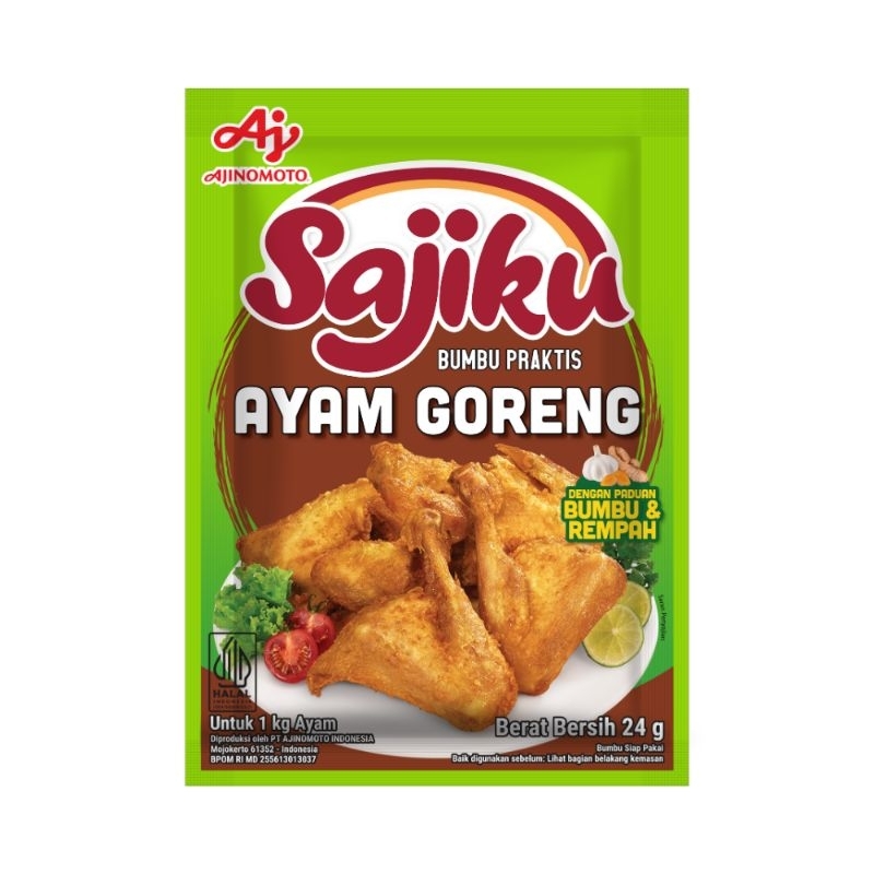 

Sajiku Bumbu Ayam Goreng 24gr