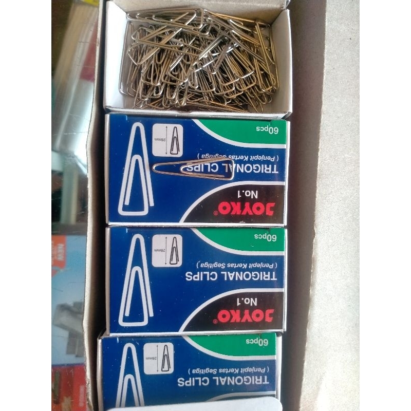 

PaperClip joyco no.1/paperclip sedang/penjepit kertas