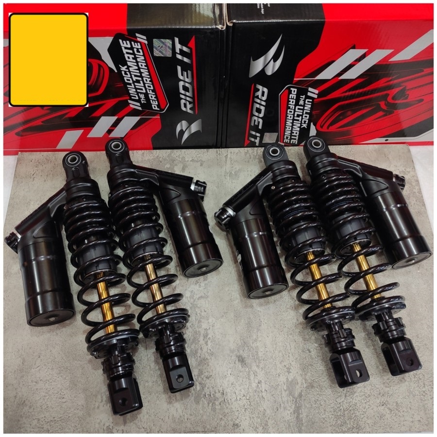 Shock Ride It Gp 277 Black Series Aerox/Nmax New-Old Setelan Fungsi