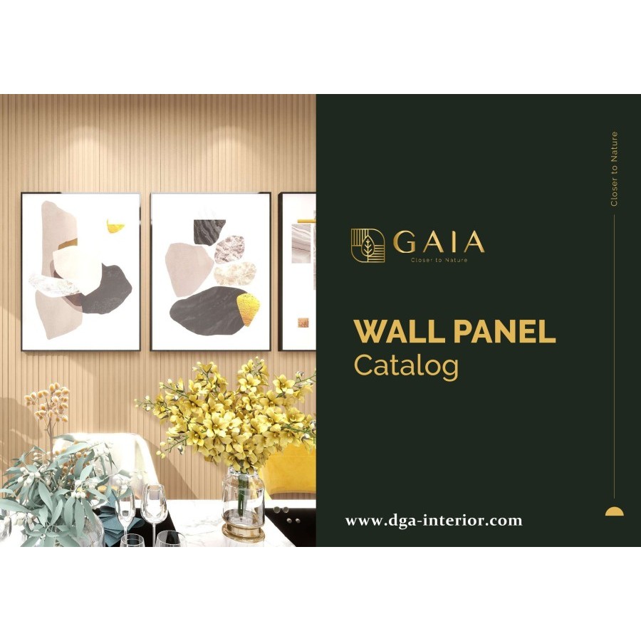 Wall Panel WPC Dinding Dekorasi GAIA