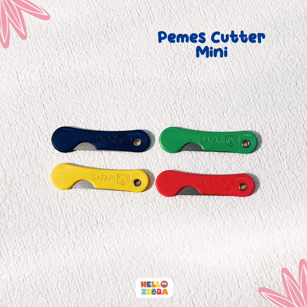 

Pemes Cutter Mini / Silet Kecil / Cutter Kecil / Silet Safari / Pisau Lipat Kecil