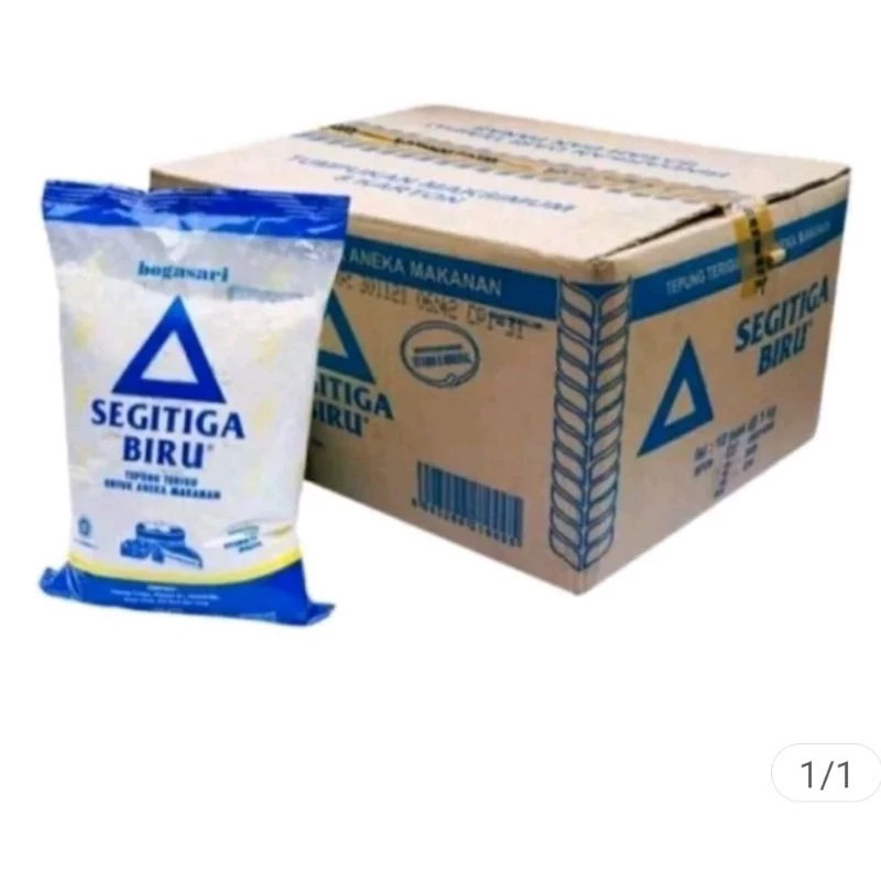 

Tepung Terigu segitiga biru 1kg