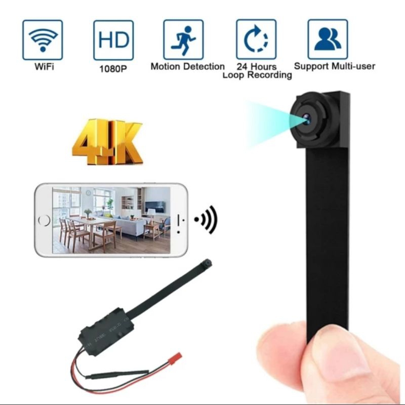 Kamera Spy Tersembunyi CCTV IP Camera CCTV LOOKCAM 8MP Wifi