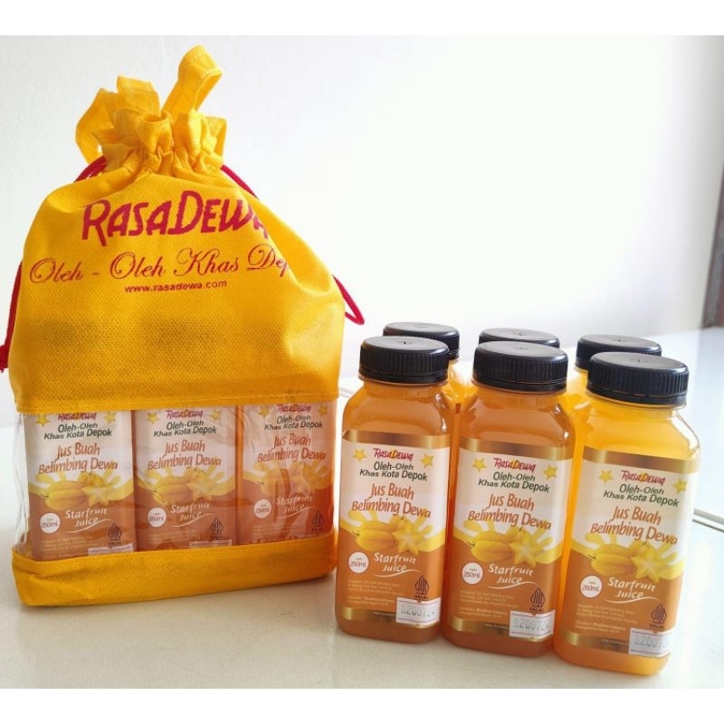 

Jus Buah Belimbing Bag(isi 6 botol) khas depok