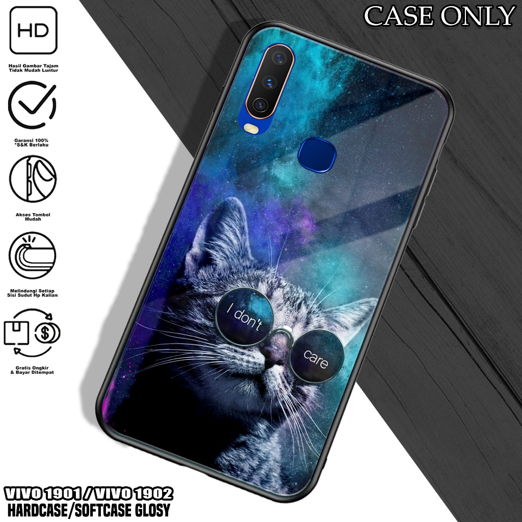 Case VIVO 1901 / 1902 - Casing VIVO 1901 / 1902 [ MEONG ] Silikon VIVO 1901 / 1902 - Kesing Hp - Cas