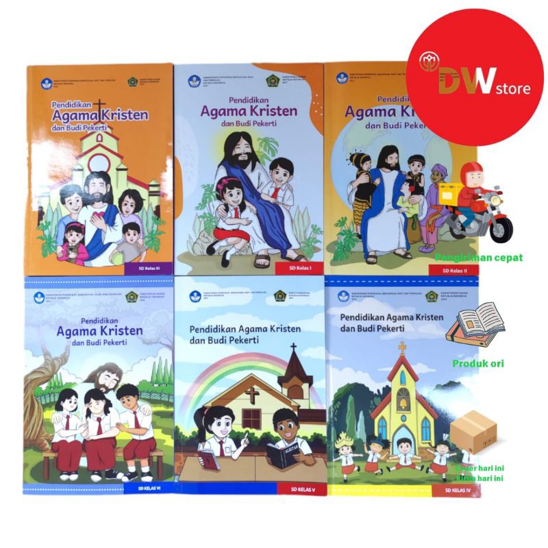 Buku Agama Kristen Untuk SD Kurikulum Merdeka