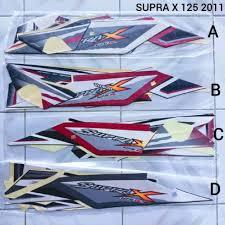 STRIPING MOTOR SUPRA X 125 2011
