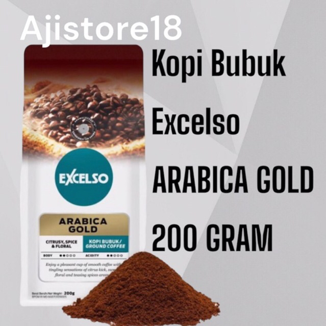 

Kopi Bubuk Excelso Arabica Gold -20pack/1Karton