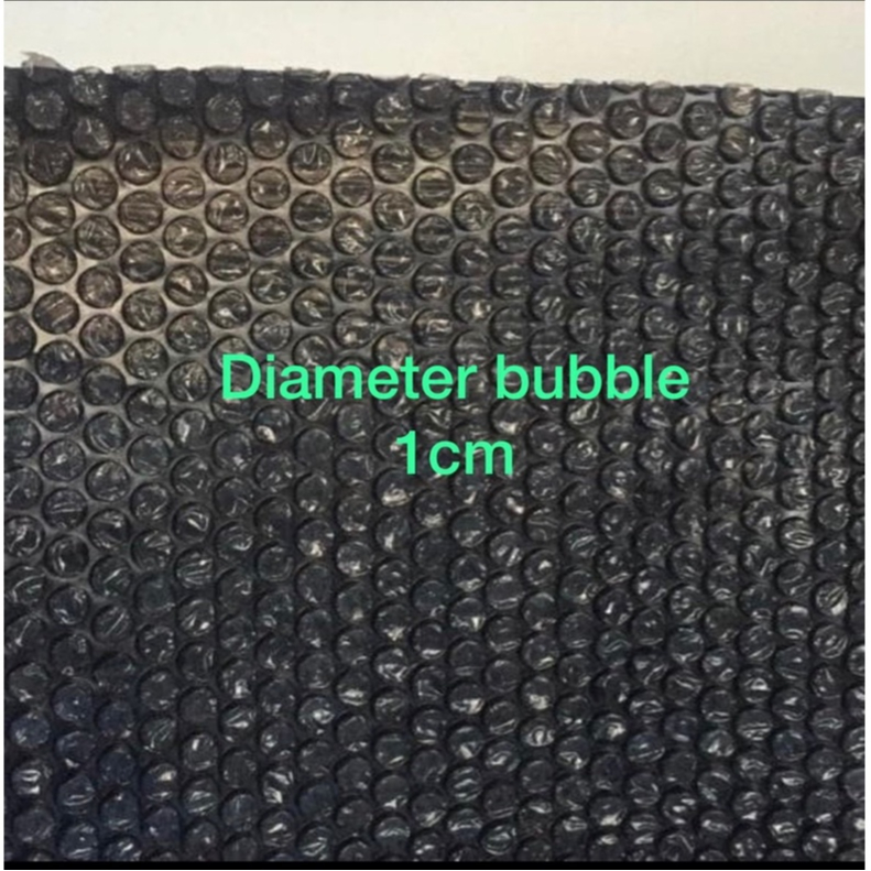 

tAe BUBBLE WRAP HITAM 50M ( panjang) x 120 cm ( tinggi) 3 KWALITAS . MAX ORDER 2ROLL