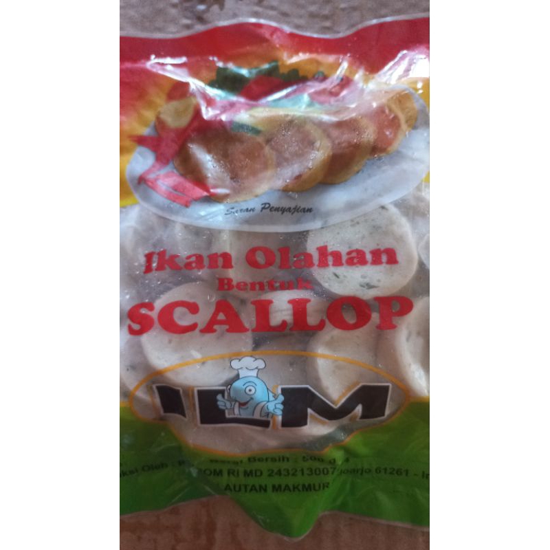 

Ikan olahan SCALLOP ILM