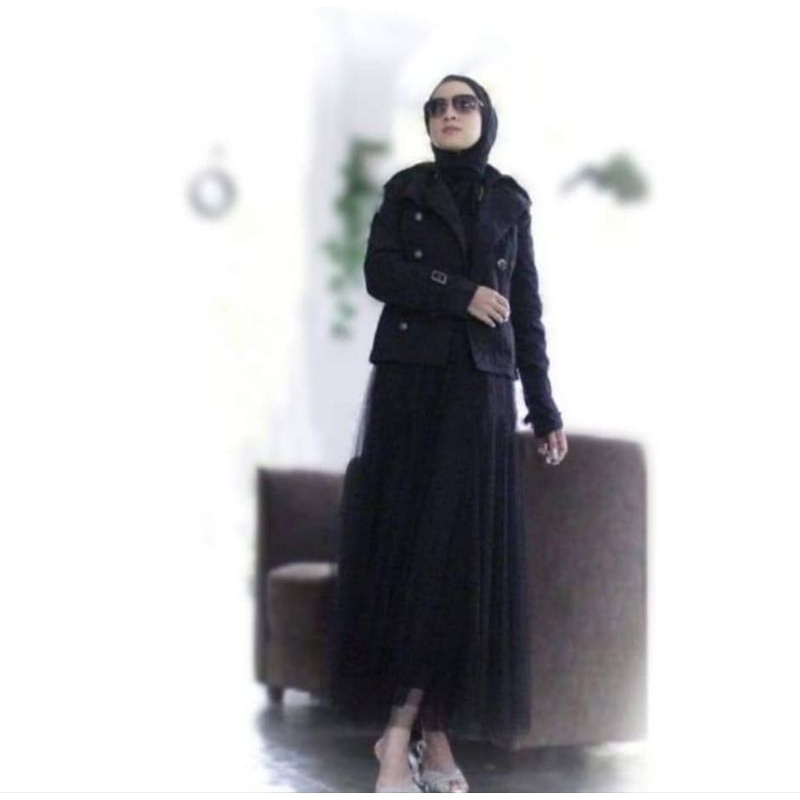 Set Blazer black premium set rok tutu