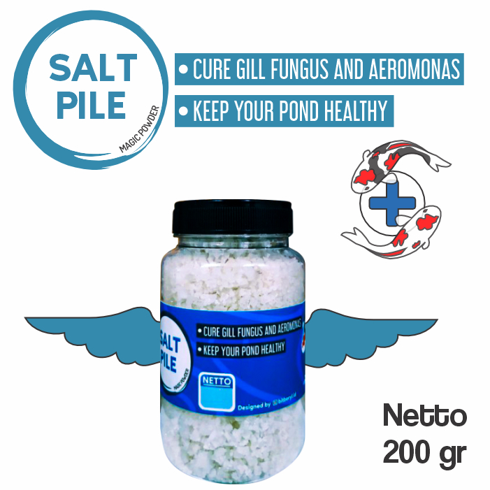 Garam Ikan Toples 200gr [TOPLES MEDIUM SIZE] Ikanesia