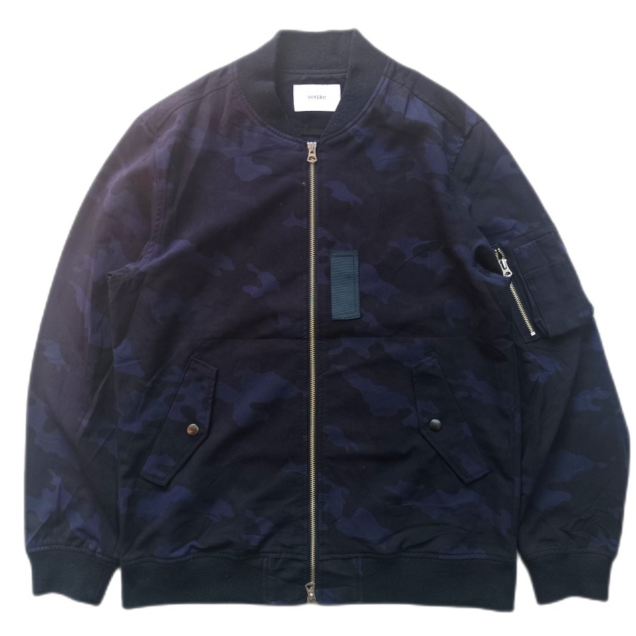 jaket INHERIT camo MA1 bomber casual jacket