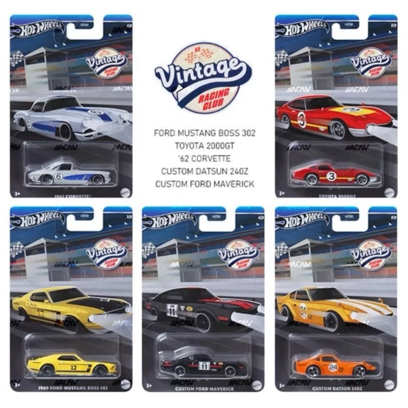 HOT WHEELS VINTAGE RACING CLUB