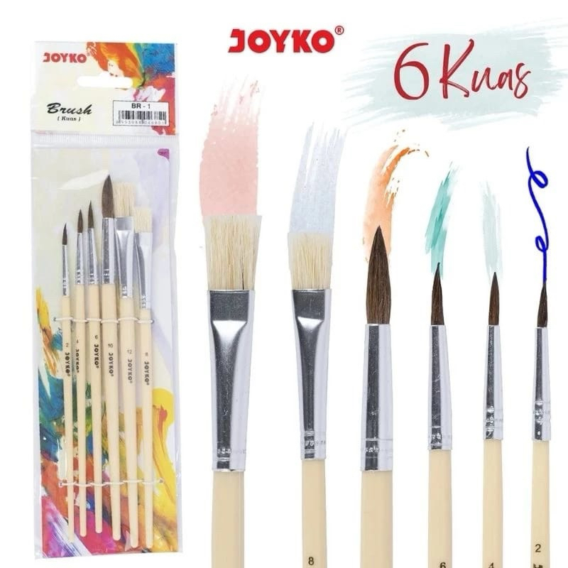 

(BISA COD) Kuas Lukis Joyko BR-1