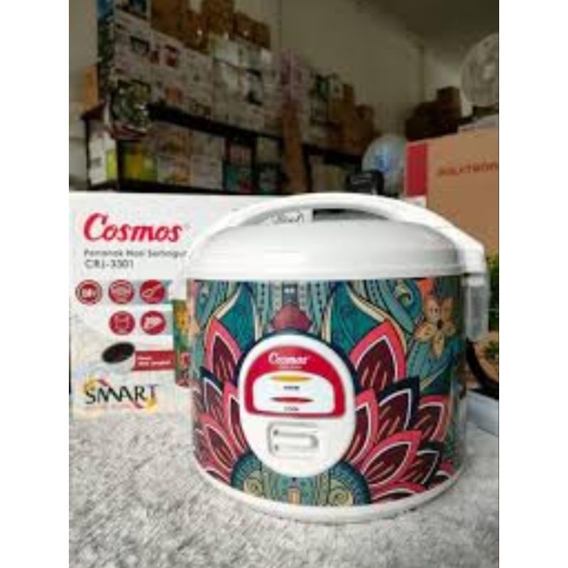 COSMOS CRJ-3301 Magic Com Rice Cooker Cosmos CRJ 3301 CRJ3301 1,8 Liter