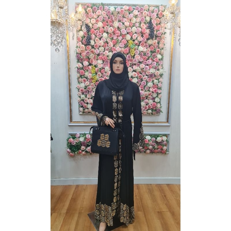abaya party full sworosky abaya meisr original abaya import abaya mewah abaya pesta abaya original /