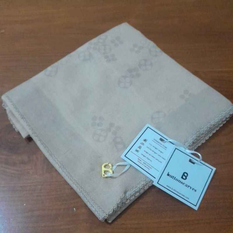 Monogram Scramble Oat XL pesanan kak Shareeva
