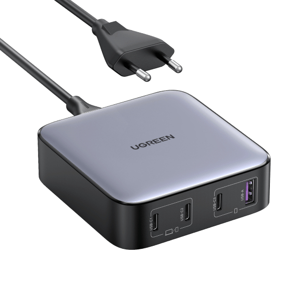 UGreen Nexode GaN 100W 4 In 1 Fast Charging USB A & 3 Port USB C 90928
