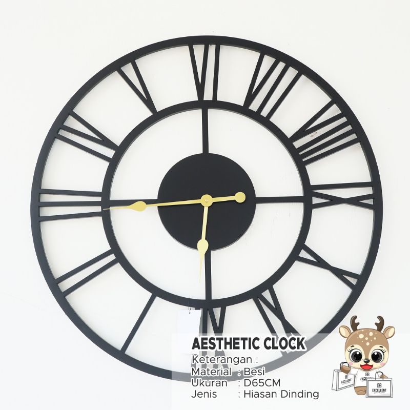 JAM DINDING INFORMA/JAM DINDING EASTETIK /HIASAN RUMAH EASTETIK