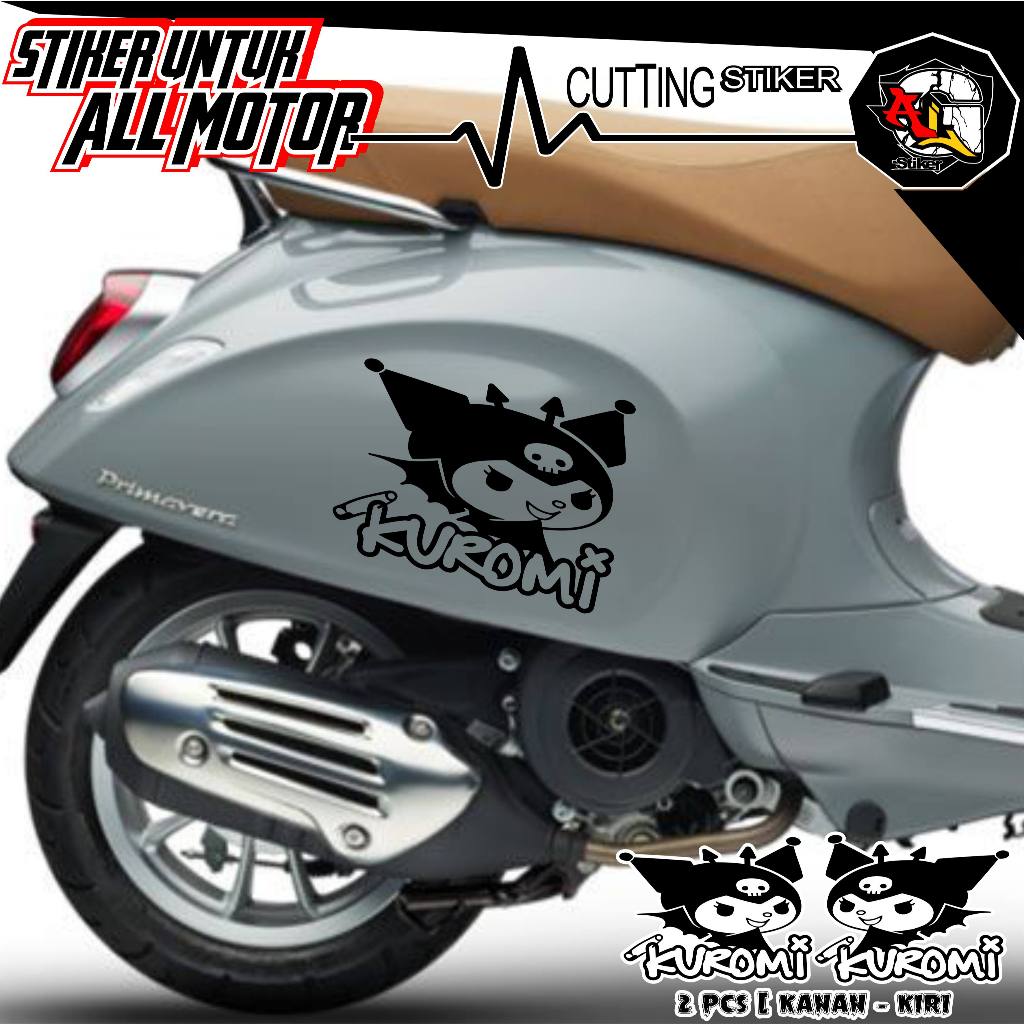 STICKER CUTTING KARTUN/STIKER KUROMI/SC.KUROMI/STIKER MOTOR/STRIPING MOTOR KARTUN/STIKER ALL MOTOR/S