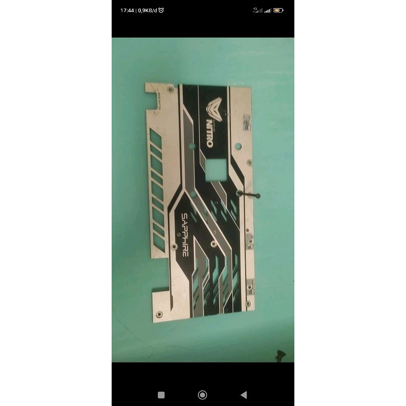 BACK PLATE  NITRO SAPPHIRE RX580