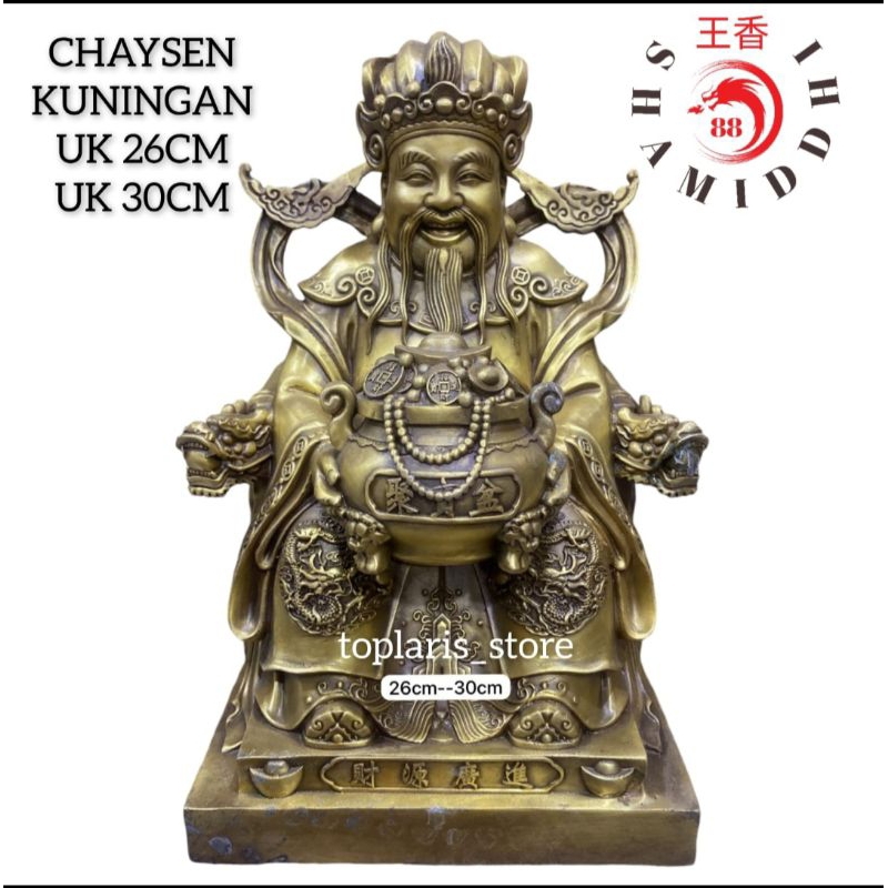 Patung Dewa Rejeki Chaysen  Kuningan
