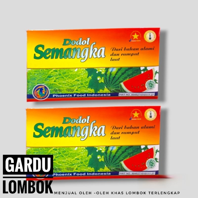 

Dodol Semangka Rumput laut phoenix 160 gr Khas Lombok