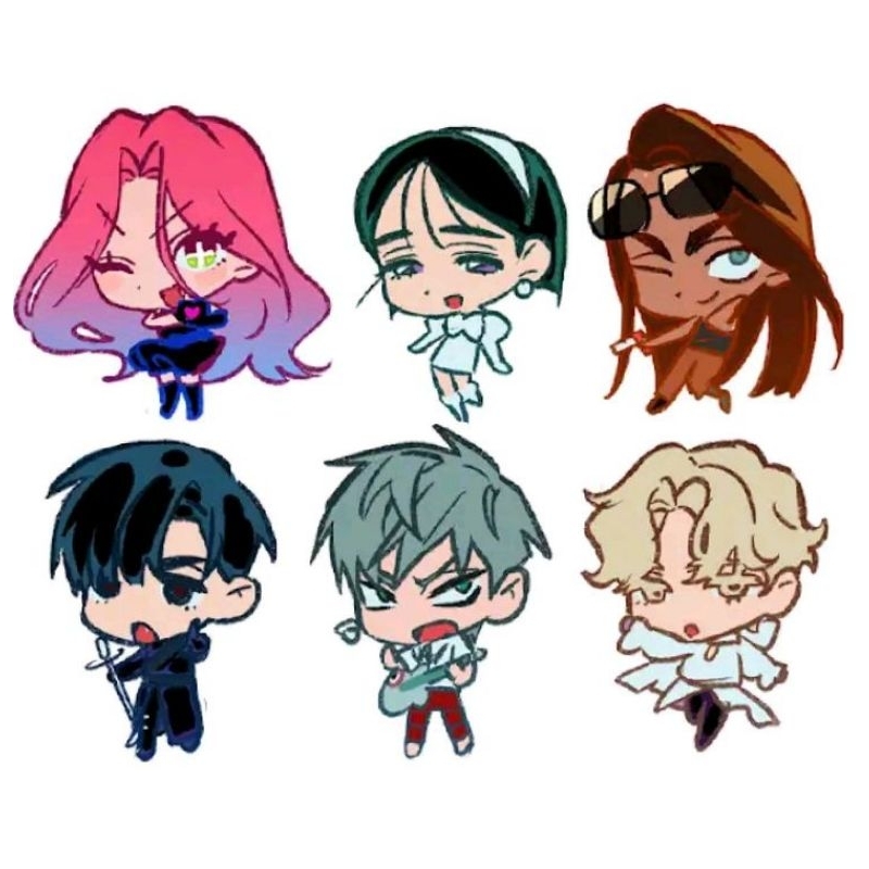 

sticker alien stage GLITTER LAMINATED!!