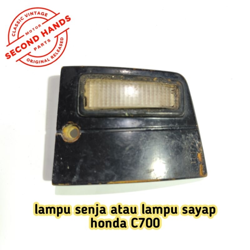 lampu senja atau lampu sayap honda c700 original