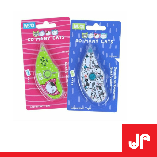 

M&G ''SO MANY CAT'' CORRECTION TAPE / TIP EX KERTAS PITA ANAK SEKOLAH LUCU ACT11874