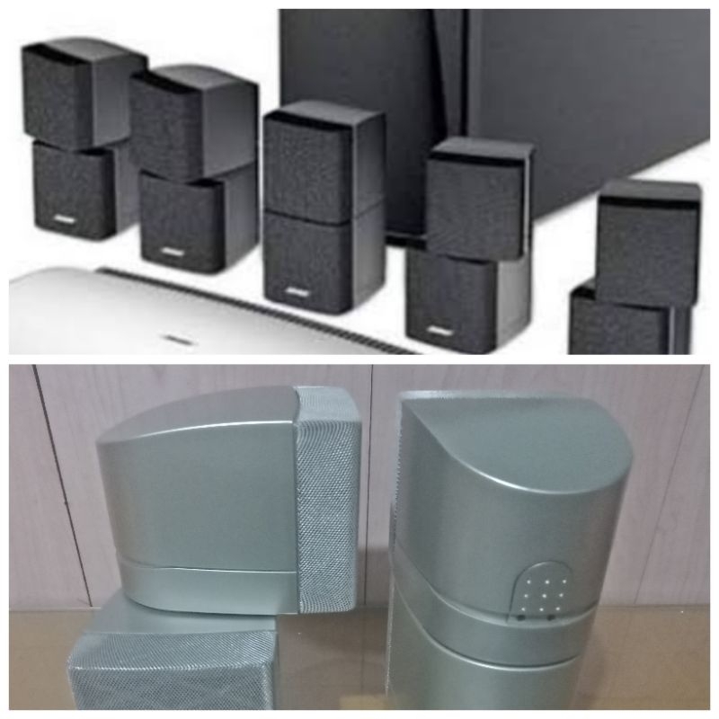 Satelit Speaker like Bose  juse 40 watt stereo 4 ohm