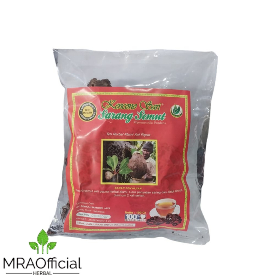 

Sarang Semut Kencono Sari 100 Gr | Minuman Herbal Sarmut Alami Asli Papua