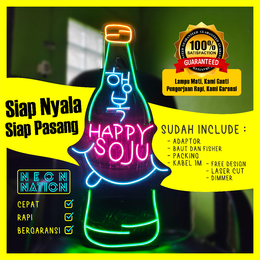 CUSTOM NEON FLEX CUSTOM NEON SIGN CUSTOM LAMPU CUSTOM LED COSTUME LAMPU NAMA CUSTOM NAMA