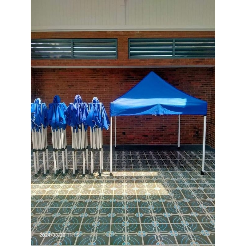 TENDA STAND ,TENDA BAZAR,TENDA PROMOSI ,TENDA IVENT UKURAN 3X3 PREMIUM RANGKA PUTIH