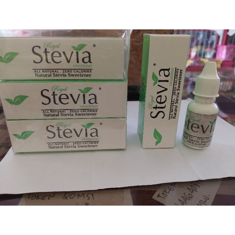 

stevia gula tetes zero kalori, aman untuk penderita diabetes, isi 15ml