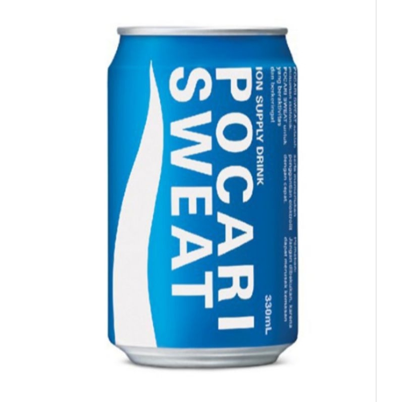 

POCARI SWEAT Ion Supply Drink Kaleng 330 ml minuman isotonik