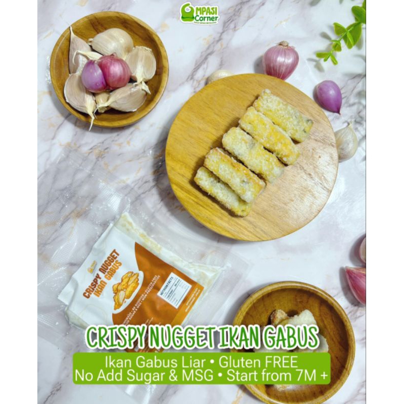 Mpasi Corner Crispy Nugget Ikan Gabus Gluten Free