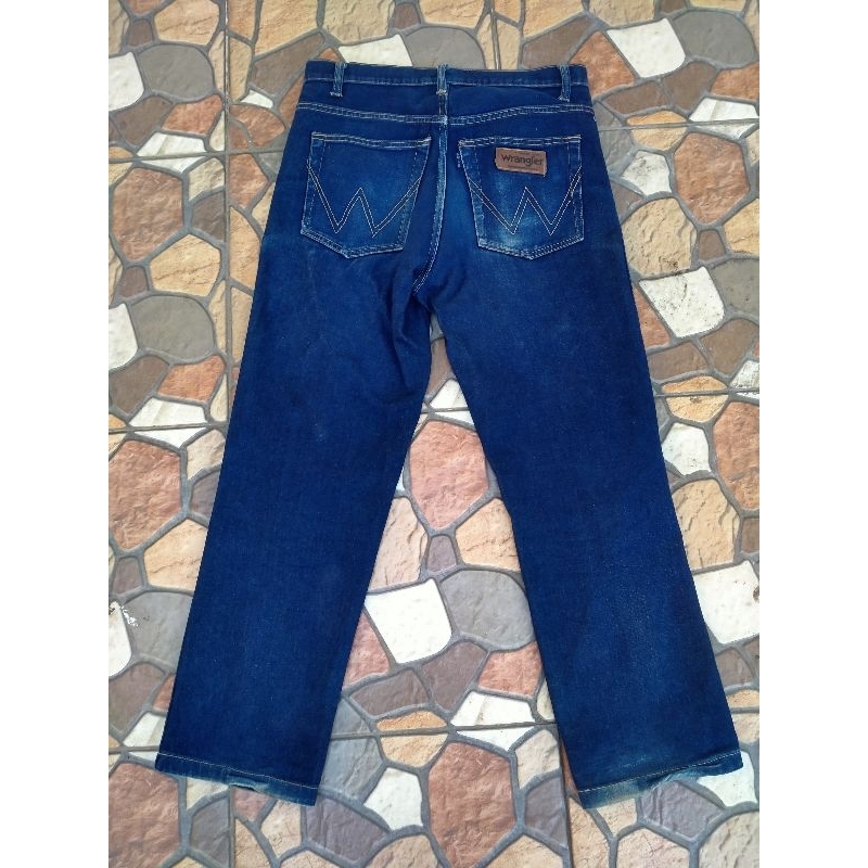 Celana jeans wrangler second