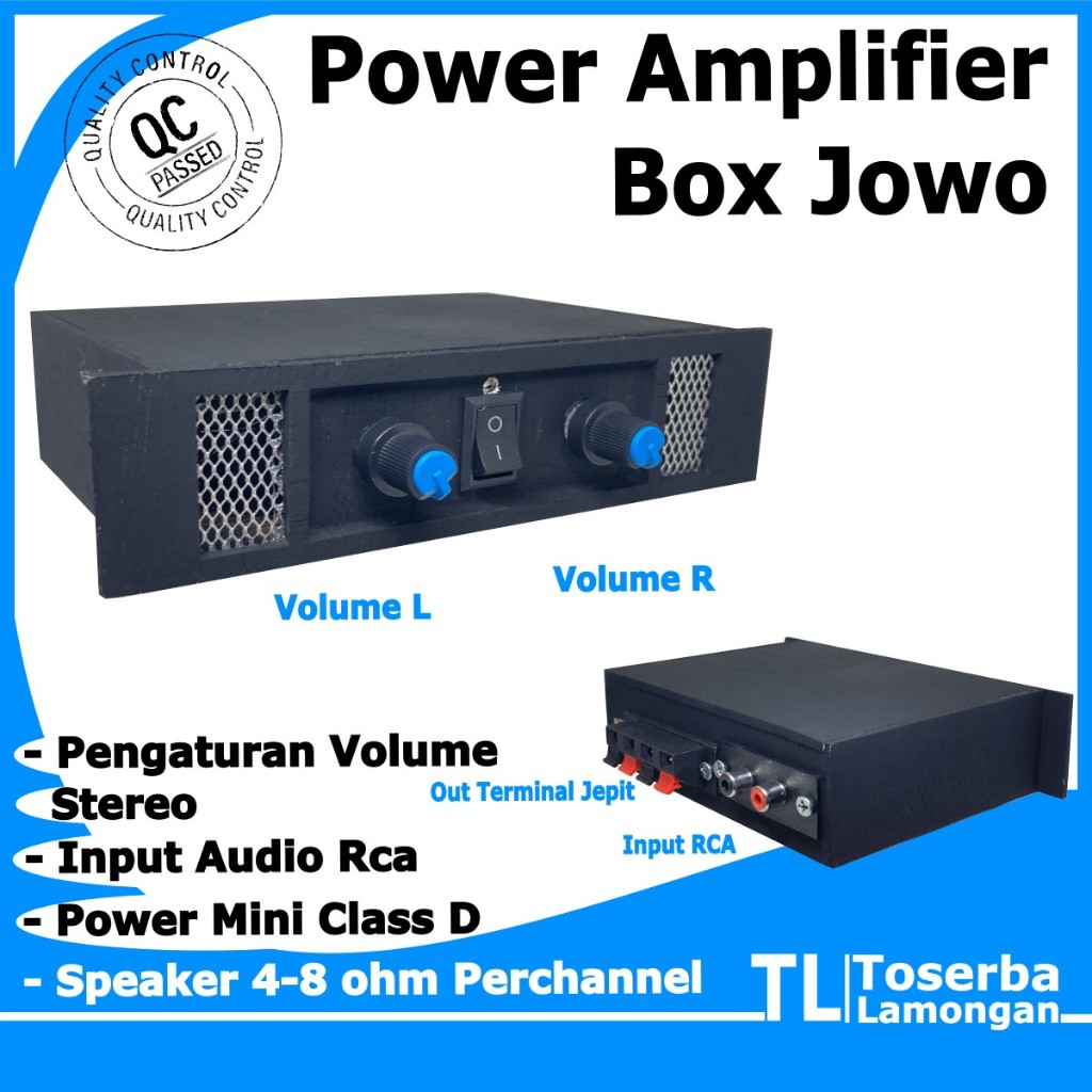 Power Ampli Amplifier Mini 5volt Box v1.3 Cocok Buat Sound Miniatur