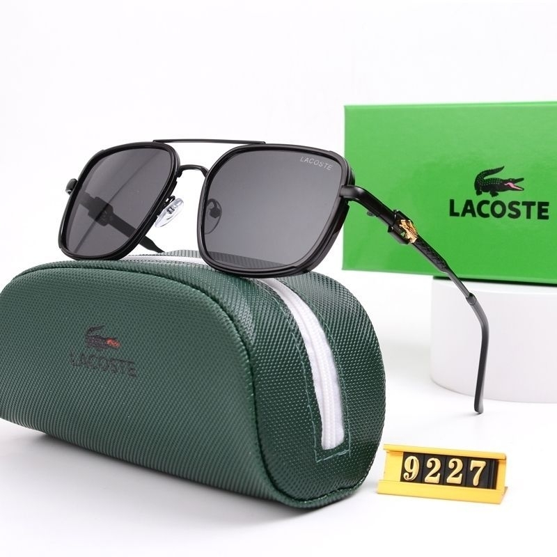 Kacamata *LACOSTE* Kacamata Hitam Kacamata Sunglasses Cowok Sunglasses Cewek Import With Box 【STYLEU