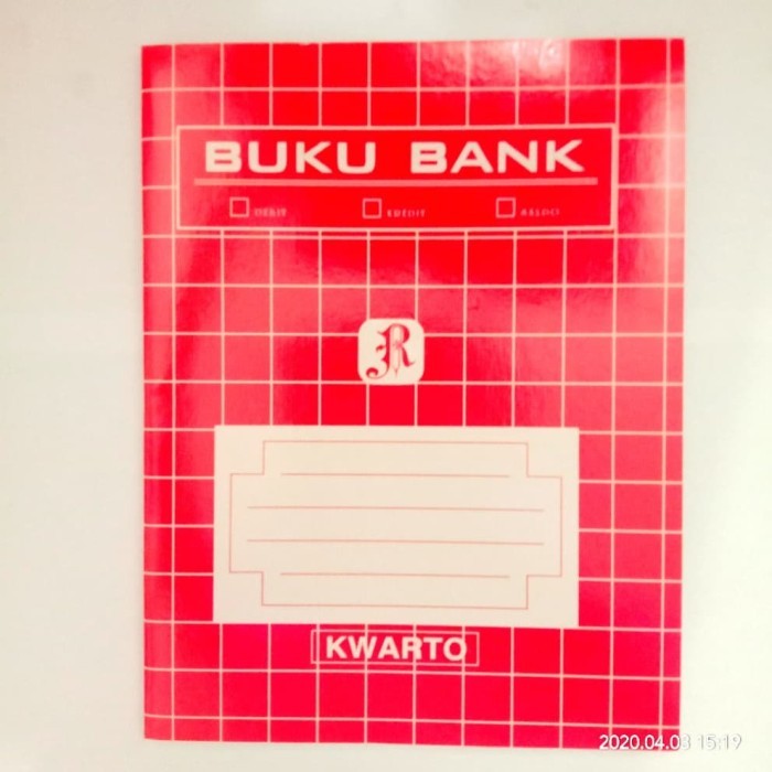 

buku bank qwarto / buku bank kwarto