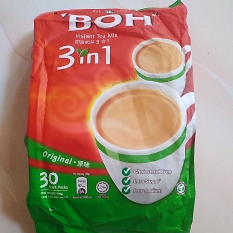 

Boh milk tea, 3 in 1, isi 30 sachet, exp.2026