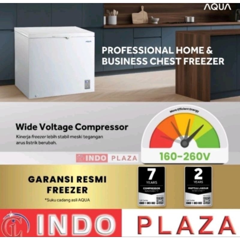 CHEST FREEZER AQUA COLD CHAIN AQF-110FA / AQF-160FA / AQF-210FA / AQF-310FA