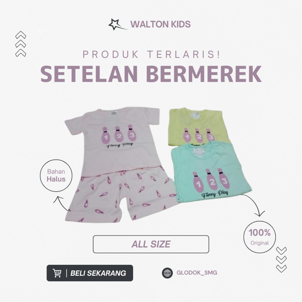 SETELAN WALTON KIDS 5815 ALL SIZE