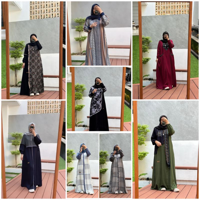 Dress motif Terbaru By Nadheefa Store